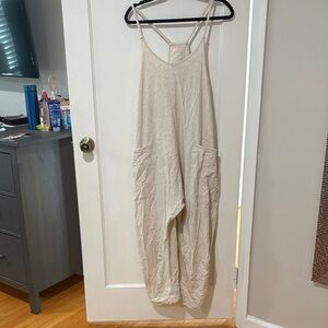 NWT! We The Free Hot Shot Onesie in Oatmeal Heather